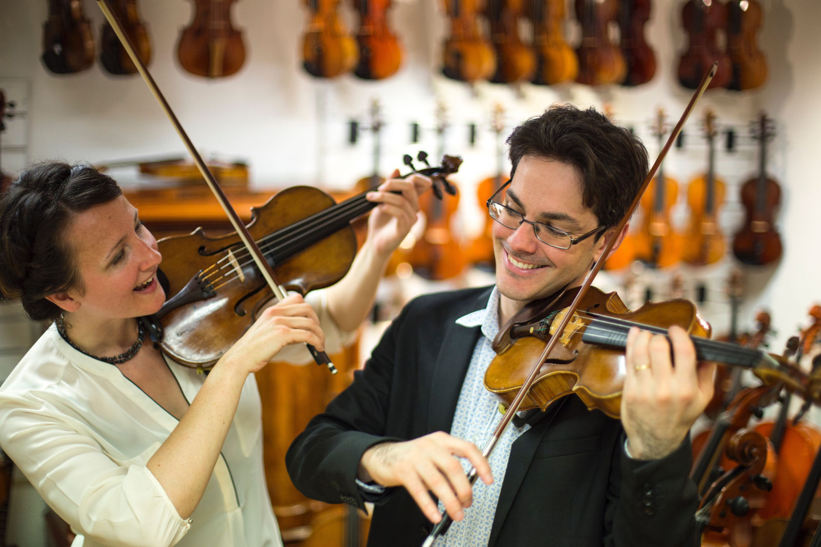 La classe de violon de Marc Tairraz