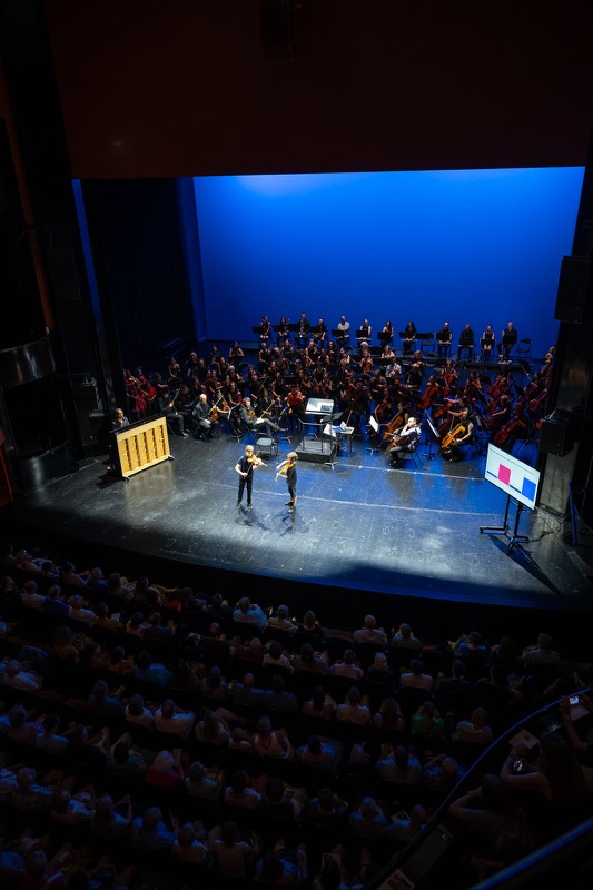 Deux élèves en soliste devant 900 personnes à l'Opéra de Lausanne