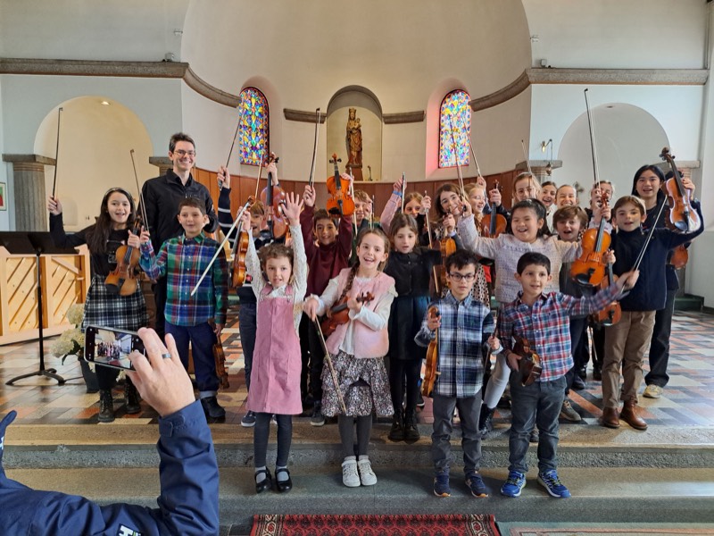 Cours de violon avec Marc Tairraz